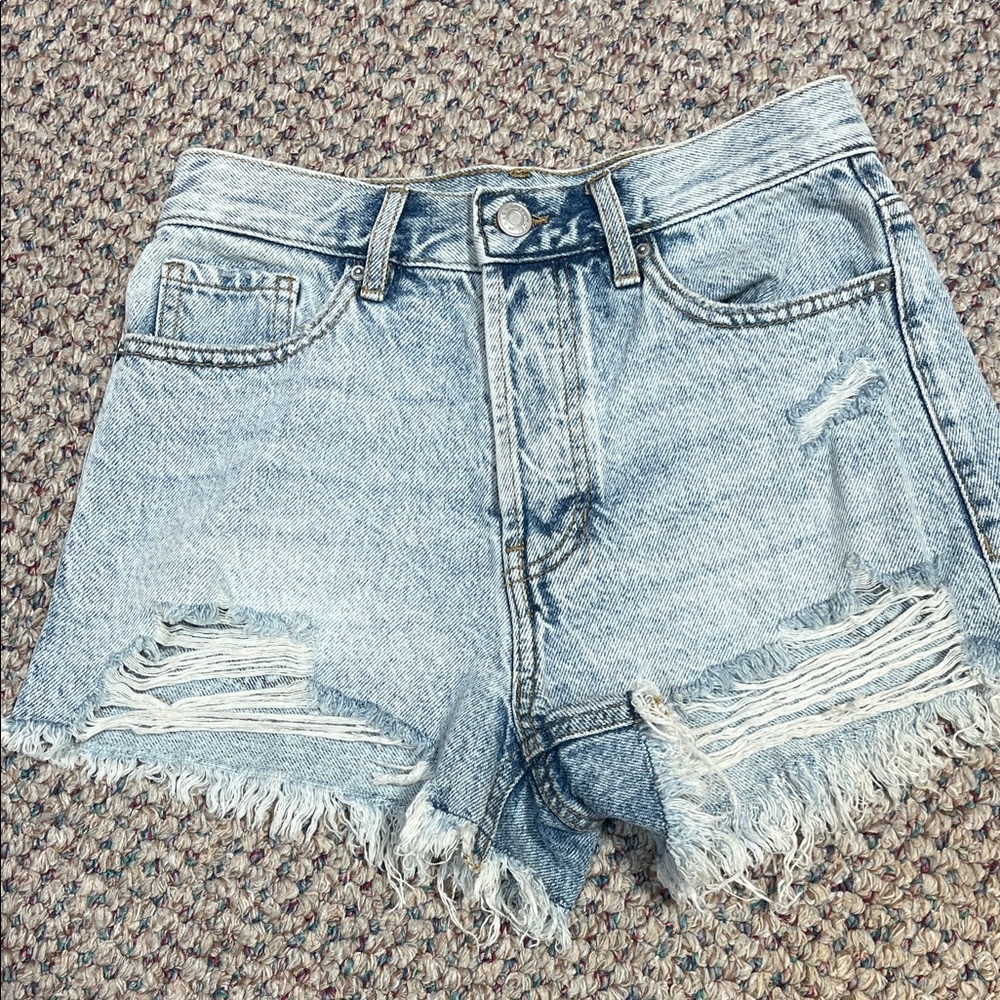 Pacsun Distressed Denim Shorts